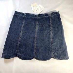 Altar’d State Women’s A-Line Mid-Rise Denim Skirt - Size M